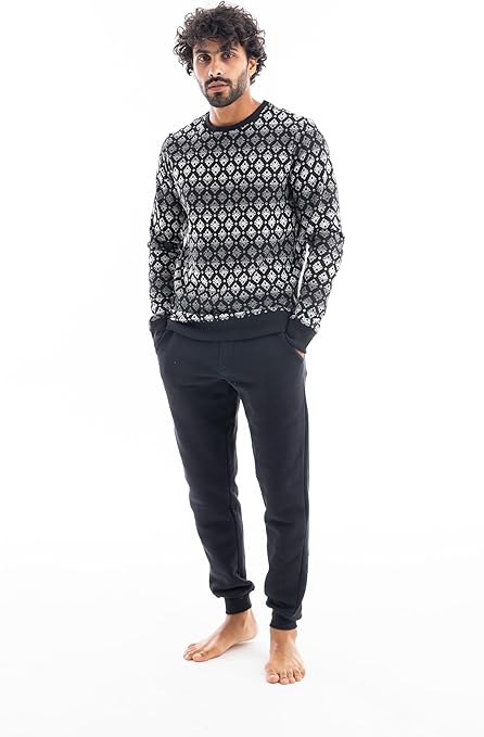 Men's Winter Pajamas with Pant