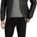 Leather (C23) Motorcycle Jacket Men