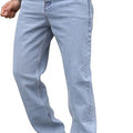 Man's Baggy Fit Jeans Wide Denim Trousers Jeans