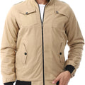 Men's Jabardine Lining Jacket With Zipper
