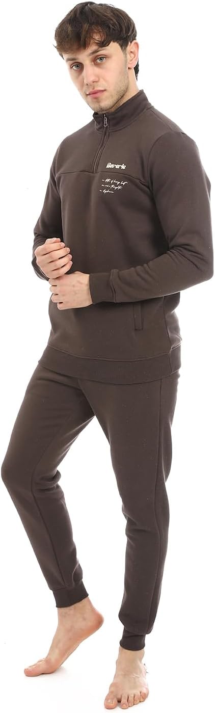 Men's Winter High Neck Pajama